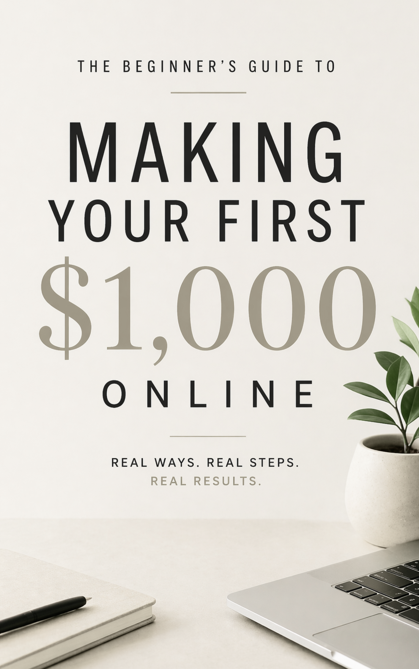 The Beginner's Guide to Making Your First $1,000 Online