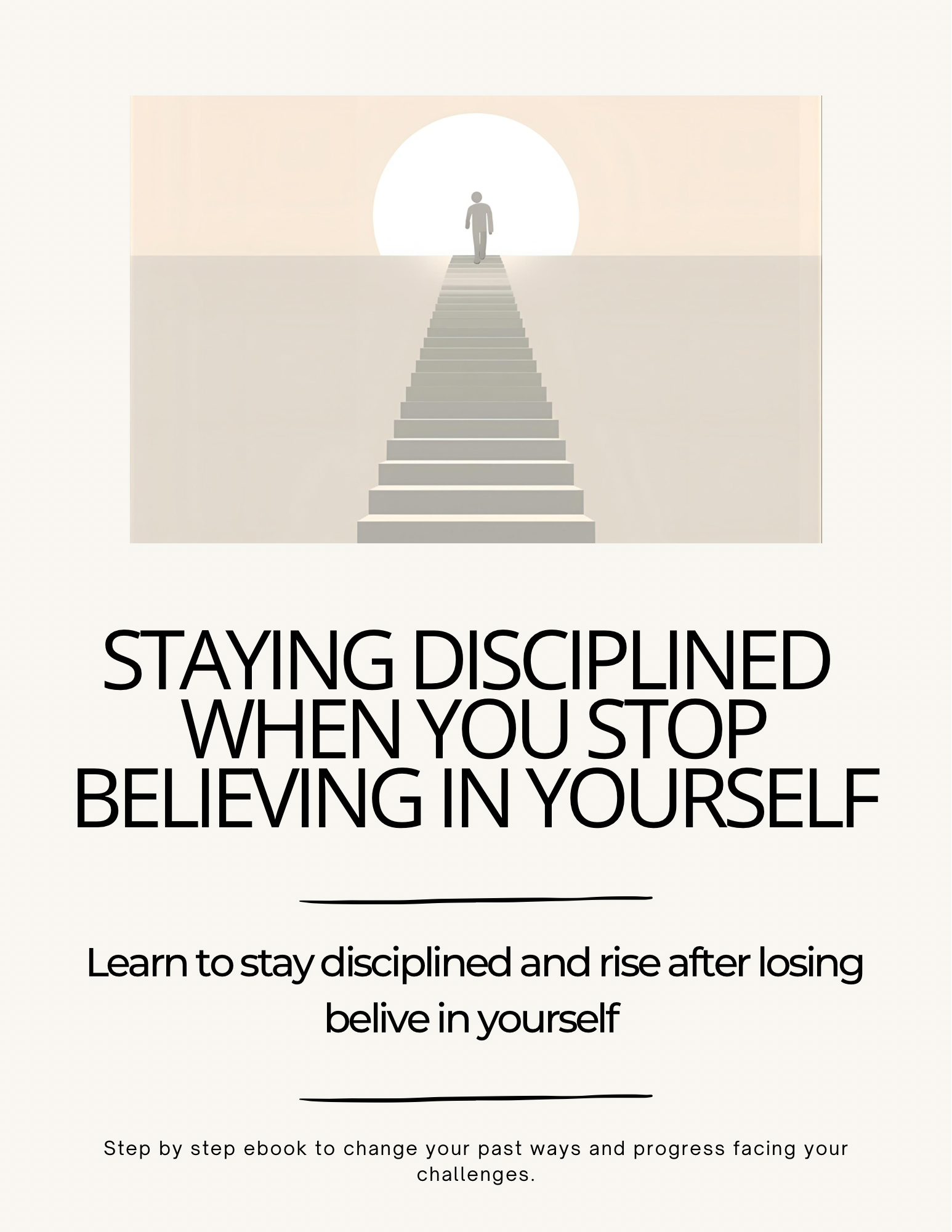 Staying Disciplined When You Stop Believing In Yourself